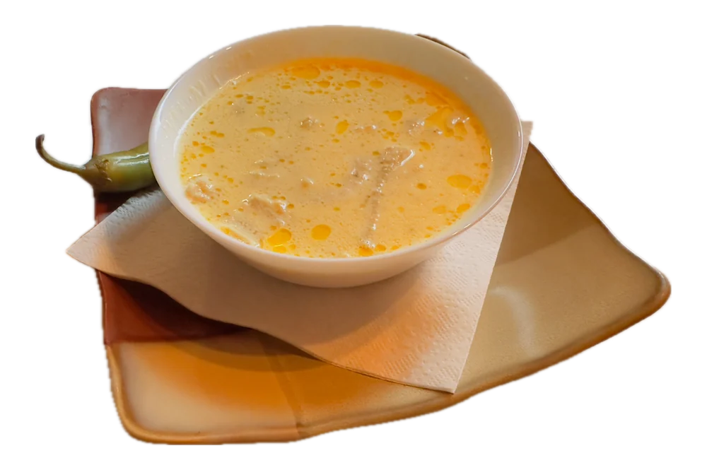 Ciorbă de burtă cu smântână