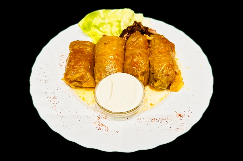 Stuffed cabbage rolls