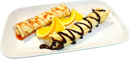 Clătite cu gem de căpșuni, afine sau cremă de ciocolată – Restaurant Donaudelta Viena
