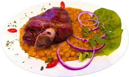 Fasole cu ciolan / cârnați / costiță – Restaurant Donaudelta Viena