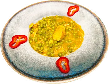 Mazăre cu carne de pui – Restaurant Donaudelta Viena