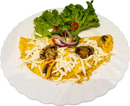 Omletă vegetariană – Restaurant Donaudelta Viena