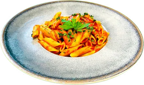 Penne în sos de roșii – Restaurant Donaudelta Viena