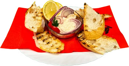 Salată de icre (crap) – Restaurant Donaudelta Viena