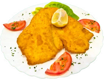 Șnițel în stil vienez – Restaurant Donaudelta Viena