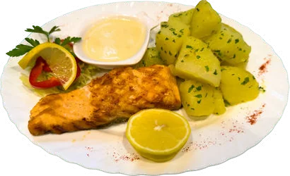 Somon file la grătar – Restaurant Donaudelta Viena