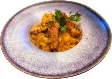 Tocăniță de cartofi cu costiță – Restaurant Donaudelta Viena